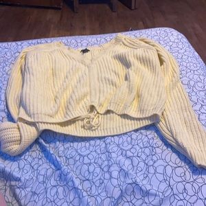 Rue 21 cropped sweater!!